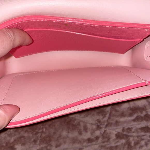 Kate Spade Pink Bow Crossbody Purse - Picture 2 of 8